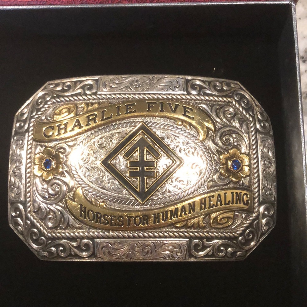 Charlie Five belt buckle